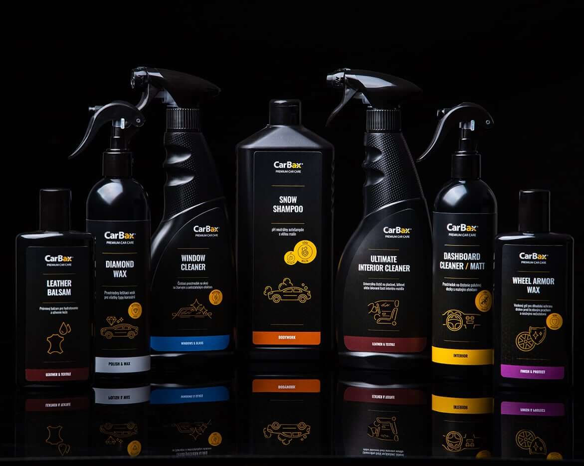 Premium CarBax car care products