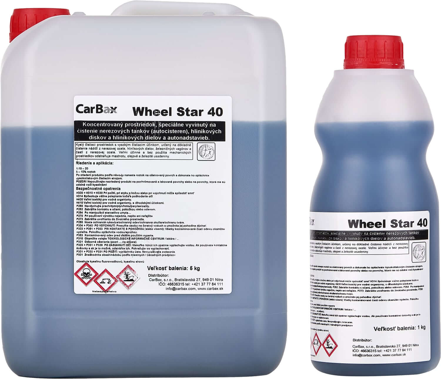 Wheel Star 40 (acidic)