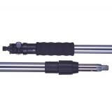 Telescopic rod 2 x 1.2 m with water inlet